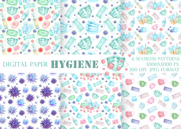 Download Covid Seamless Pattern. Prevention - Prevention Collection