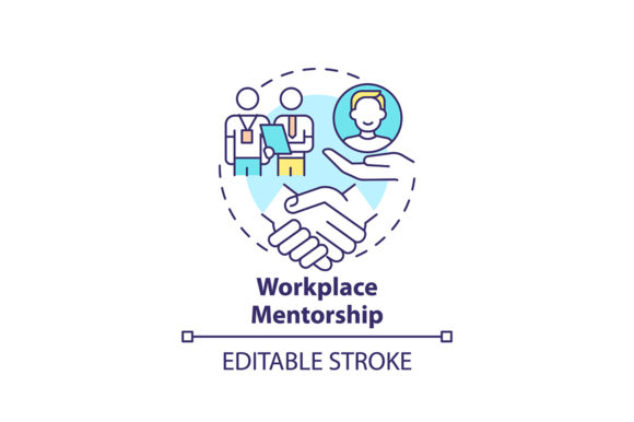 Download Workplace Mentorship Concept Icon - Concept Collection