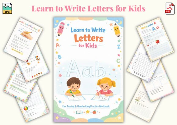 Download Learn to Write Letters for Kids - Premium Resources