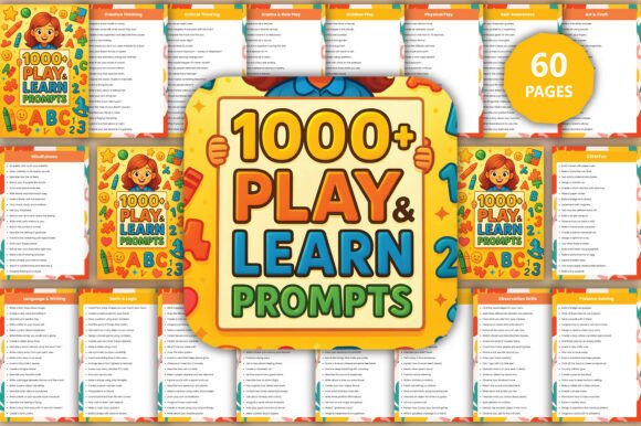 Download 1000+ Play &amp; Learn Prompts Book - Learn Collection