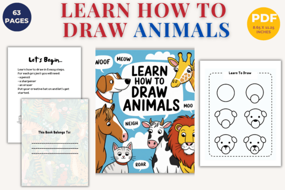 Download Learn How to Draw Animals - PDF Journal - Learn Collection