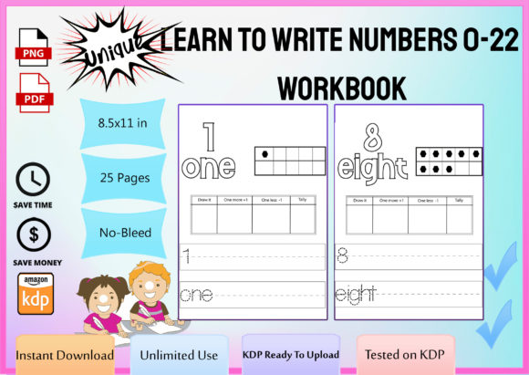 Download Learn to Write Numbers Workbook - Premium Resources