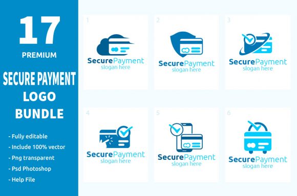 Download 17 Secure Payment Logo Bundle - Secure Collection