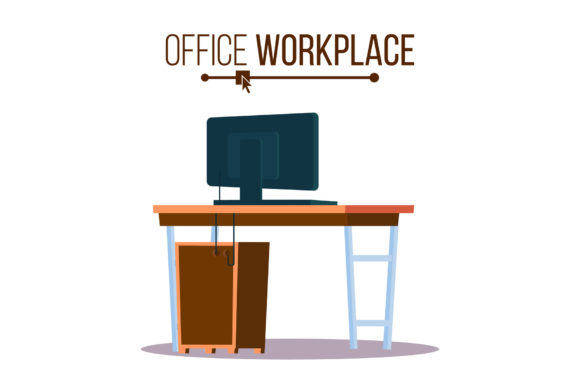 Download Office Workplace Concept Vector. - Concept Collection